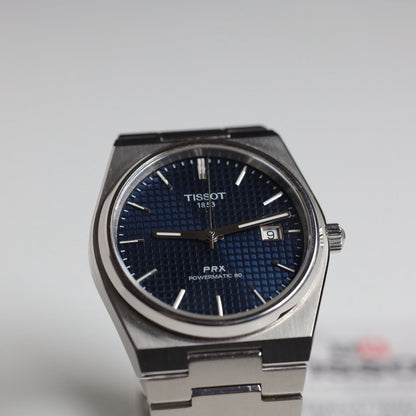 TISSOT WATCH: PRX POWERMATIC 80 BLUE T1374071104100