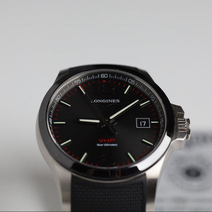 LONGINES WATCH: CONQUEST VHP QUARTZ L3.719.4.56.9