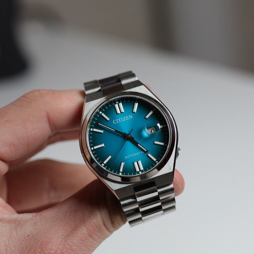 RELOJ CITIZEN: TSUYOSA AZUL DEGRADADO NJ0151-88X