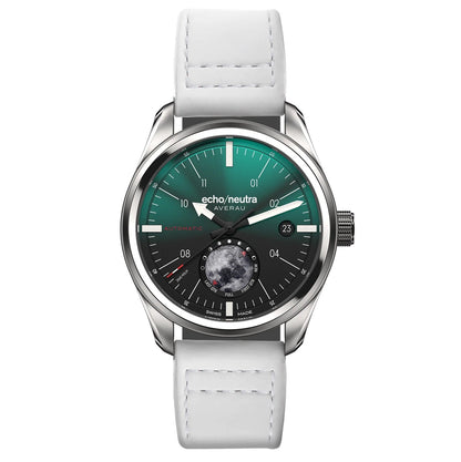 MONTRE ECHO/NEUTRA : AVERAU 39 PHASE LUNAIRE (BIG MOON) VERT DÉGRADÉ