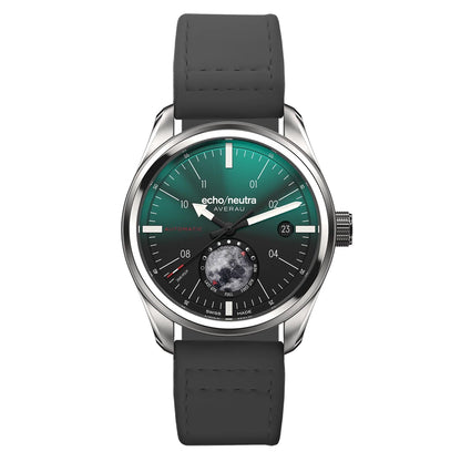MONTRE ECHO/NEUTRA : AVERAU 39 PHASE LUNAIRE (BIG MOON) VERT DÉGRADÉ