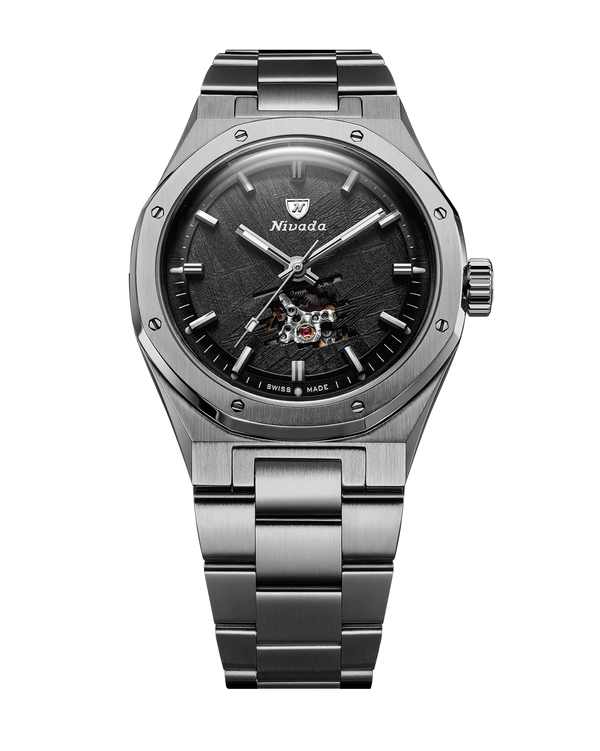 Nivada F77 Météorite bracelet titane