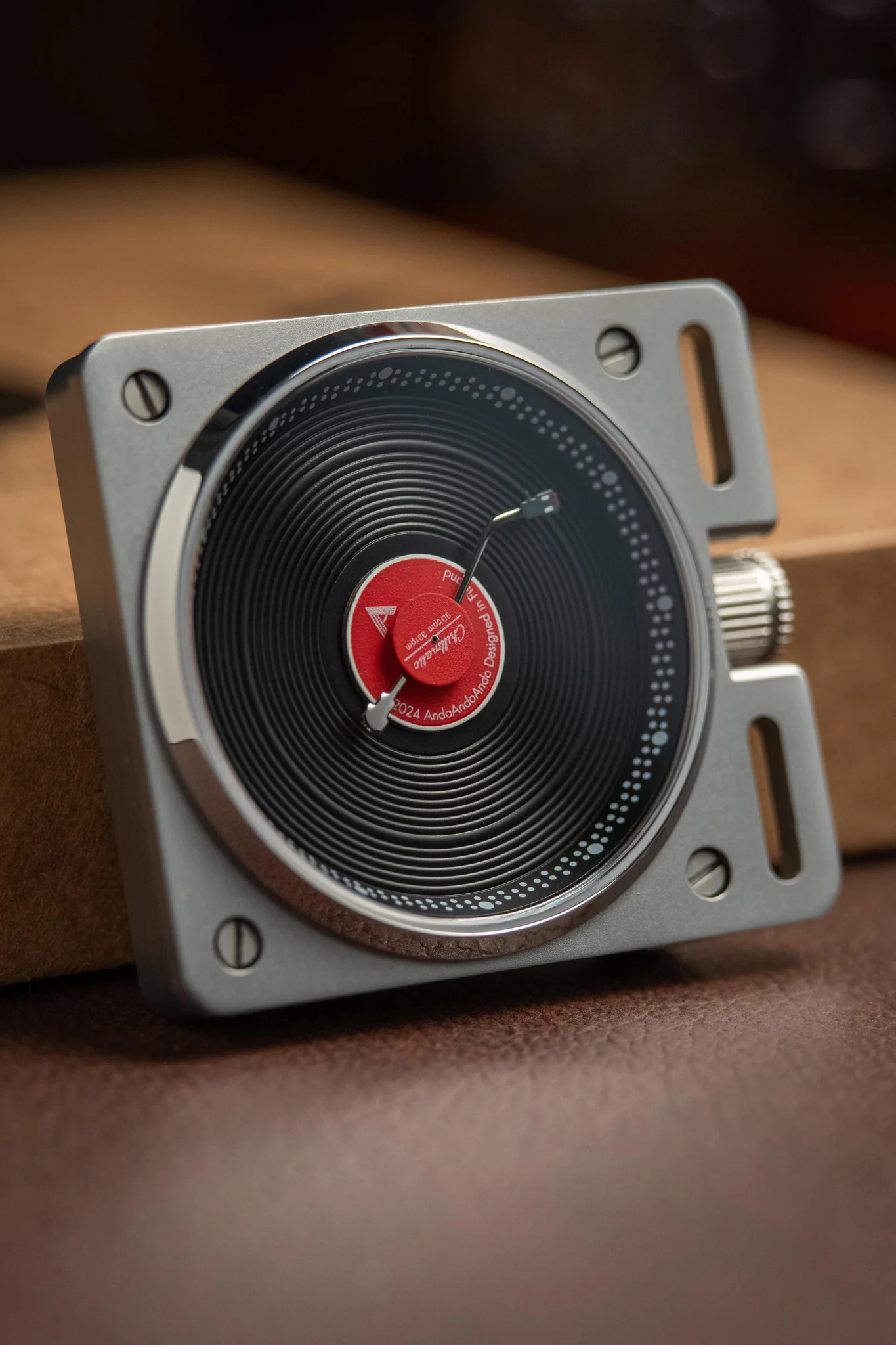 Montre AndoAndoAndo : Vinyl Record Classic Automatique