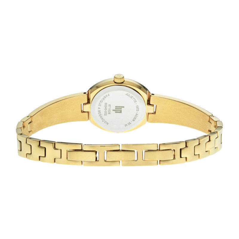 Montre LIP : Juliette Blanc & Or 671638