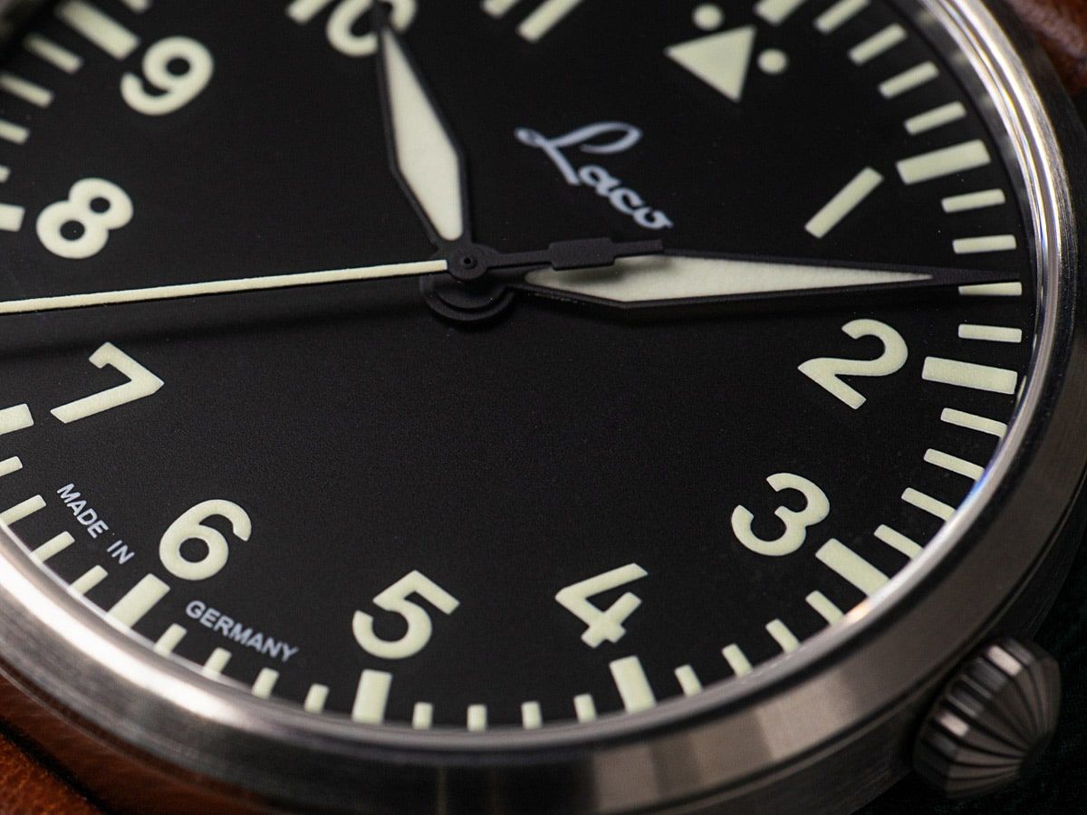 RELOJ LACO: RELOJES PILOTO BÁSICOS DE CUARZO GENF 2 NEGRO