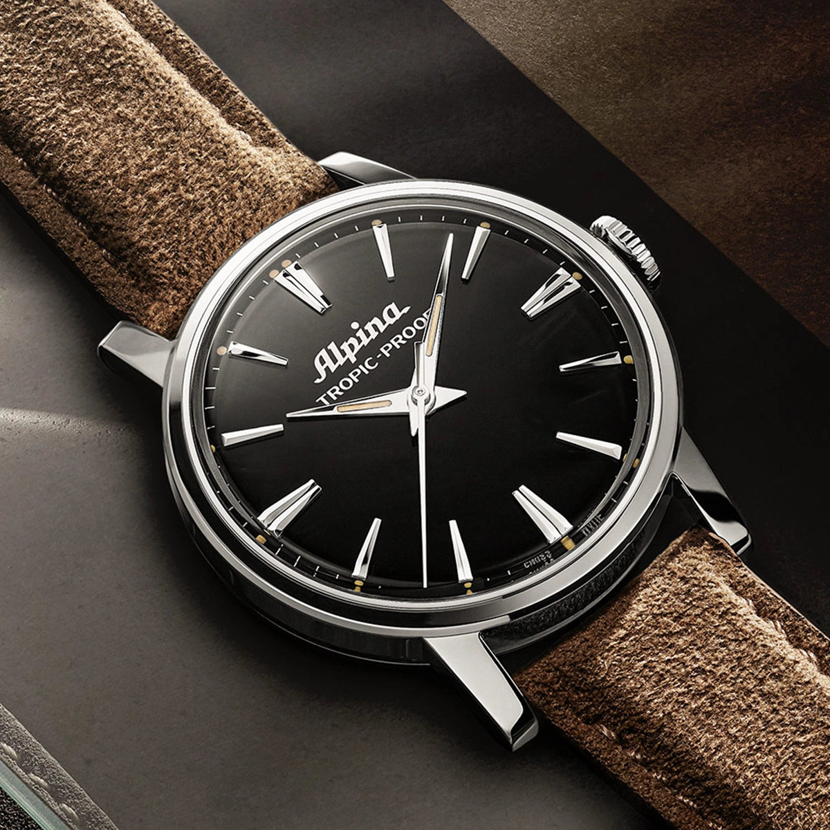 Alpina Watch: Heritage Tropic-Proof Black AL-480B2H6 – PAUSE