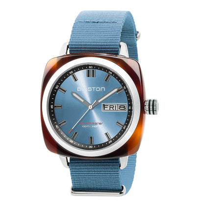 MONTRE BRISTON : CLUBMASTER SPORT HMS BLEU GLACIER 23342.SA.TS.25.NIB