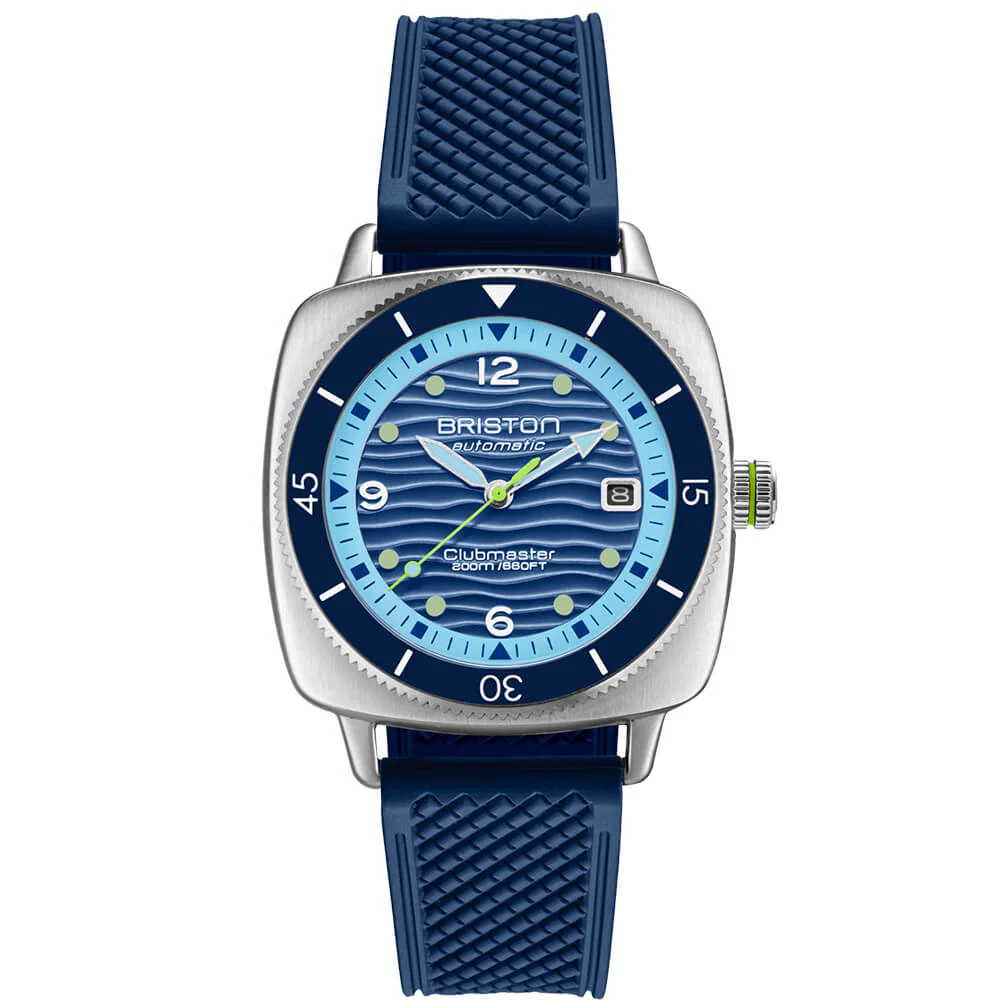 MONTRE BRISTON : CLUBMASTER LEGEND DIVER OCEAN BLEU 261740.S.LD.15.FNB
