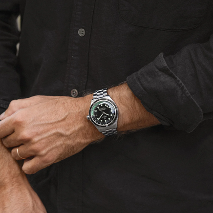 Montre Charlie Paris : Concordia GMT Automatique Noir