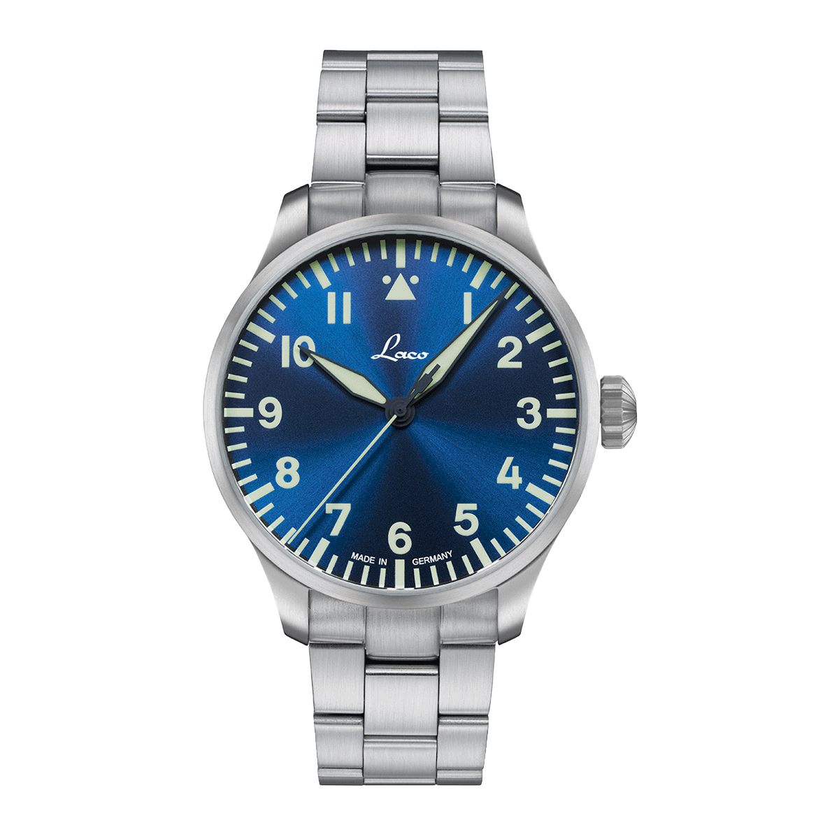 RELOJ LACO: RELOJES DE PILOTO BÁSICOS AUTOMÁTICOS AUGSBURG AZUL