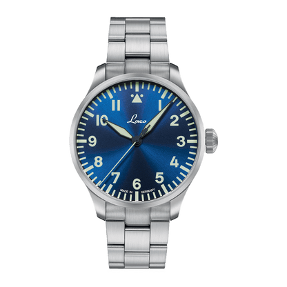 RELOJ LACO: RELOJES DE PILOTO BÁSICOS AUTOMÁTICOS AUGSBURG AZUL