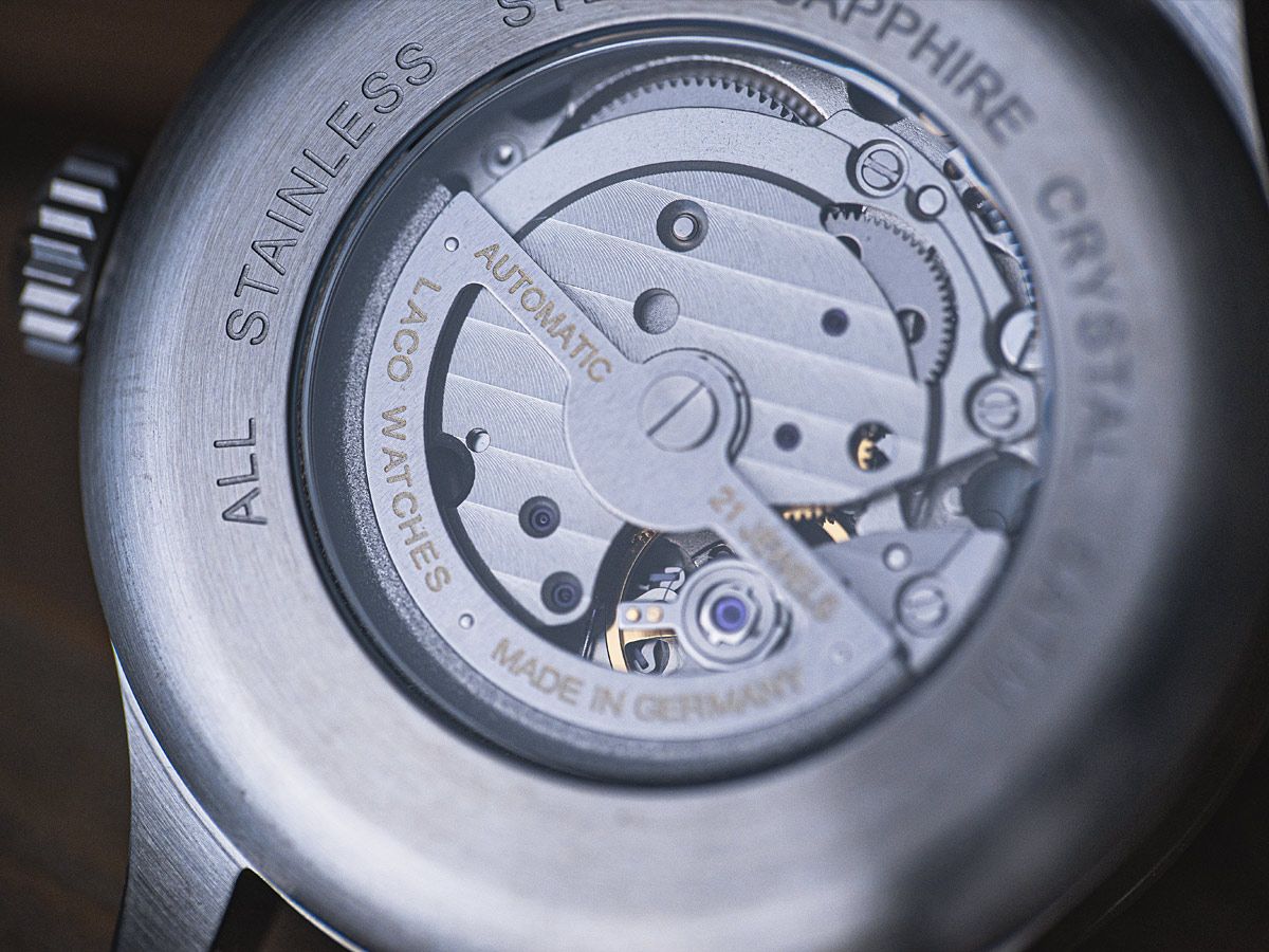 MONTRE LACO : NAVY WATCHES VALENCIA AUTOMATIQUE FULL LUME