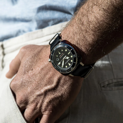 MONTRE BRISTON : CLUBMASTER DIVER PRO NOIR 21644.SA.T.1.NB