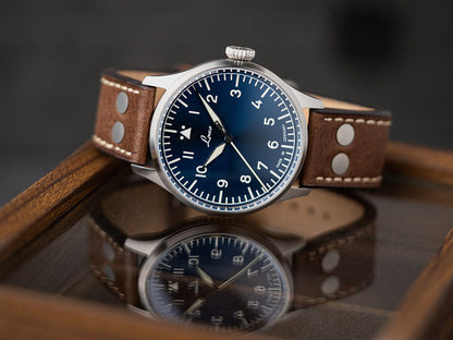 RELOJ LACO: FLIEGER STUTTGART PRO AUTOMÁTICO AZUL