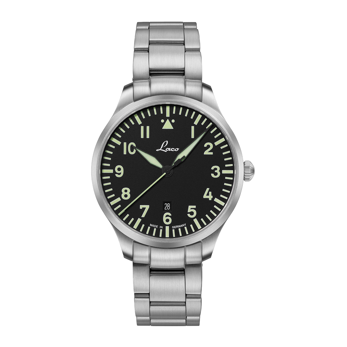 RELOJ LACO: RELOJES PILOTO BÁSICOS DE CUARZO GENF 2 NEGRO