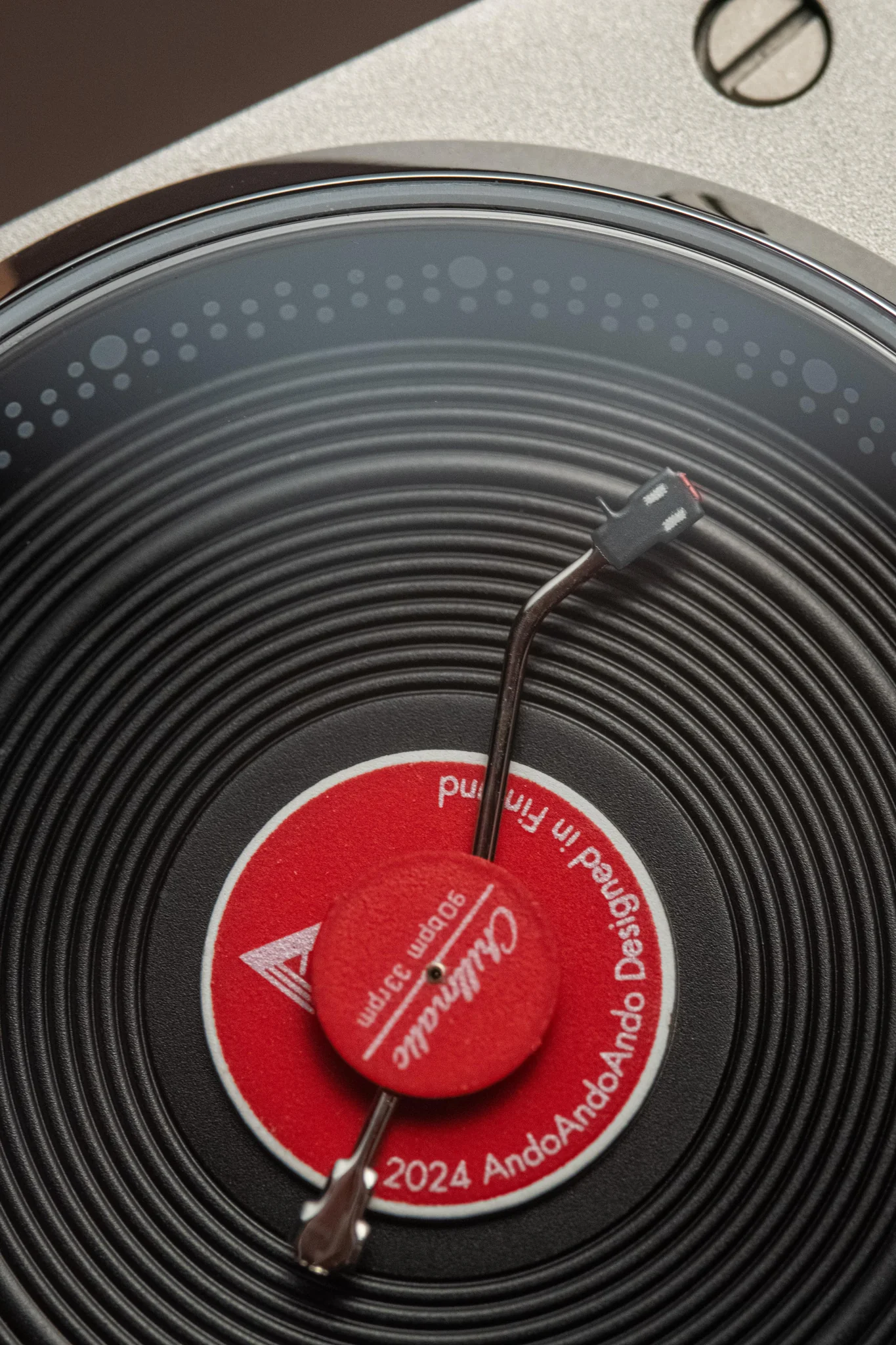 Montre AndoAndoAndo : Vinyl Record Classic Automatique
