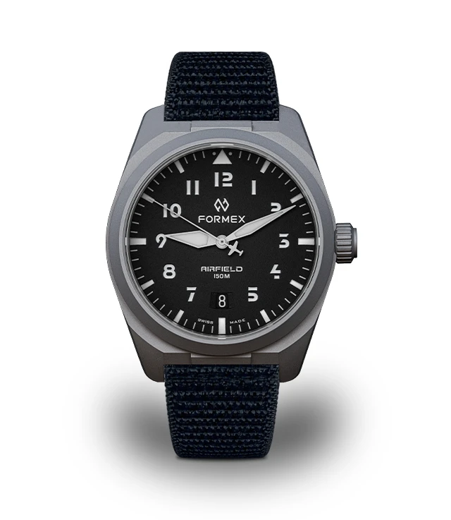 Montre Formex : Airfield Automatique Jet Black