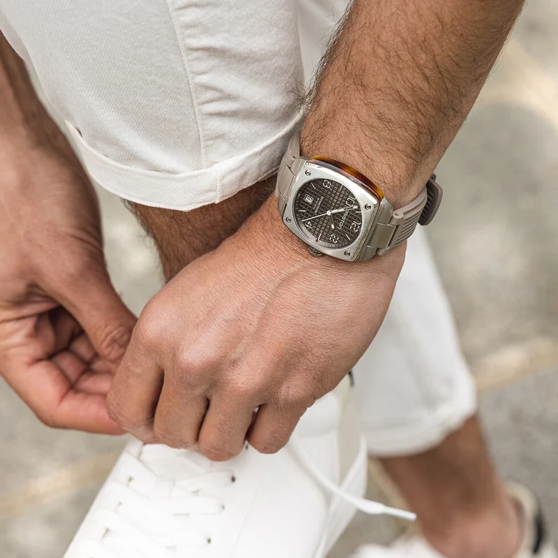 RELOJ BRISTON: STREAMLINER URBAN AUTOMATIC TOPACIO 23640.S.T.30.RT