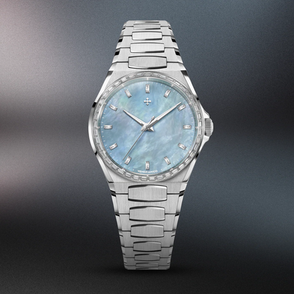 MONTRE VENEZIANICO : ARSENALE 37 MOISSANITE BLEU 6121512C