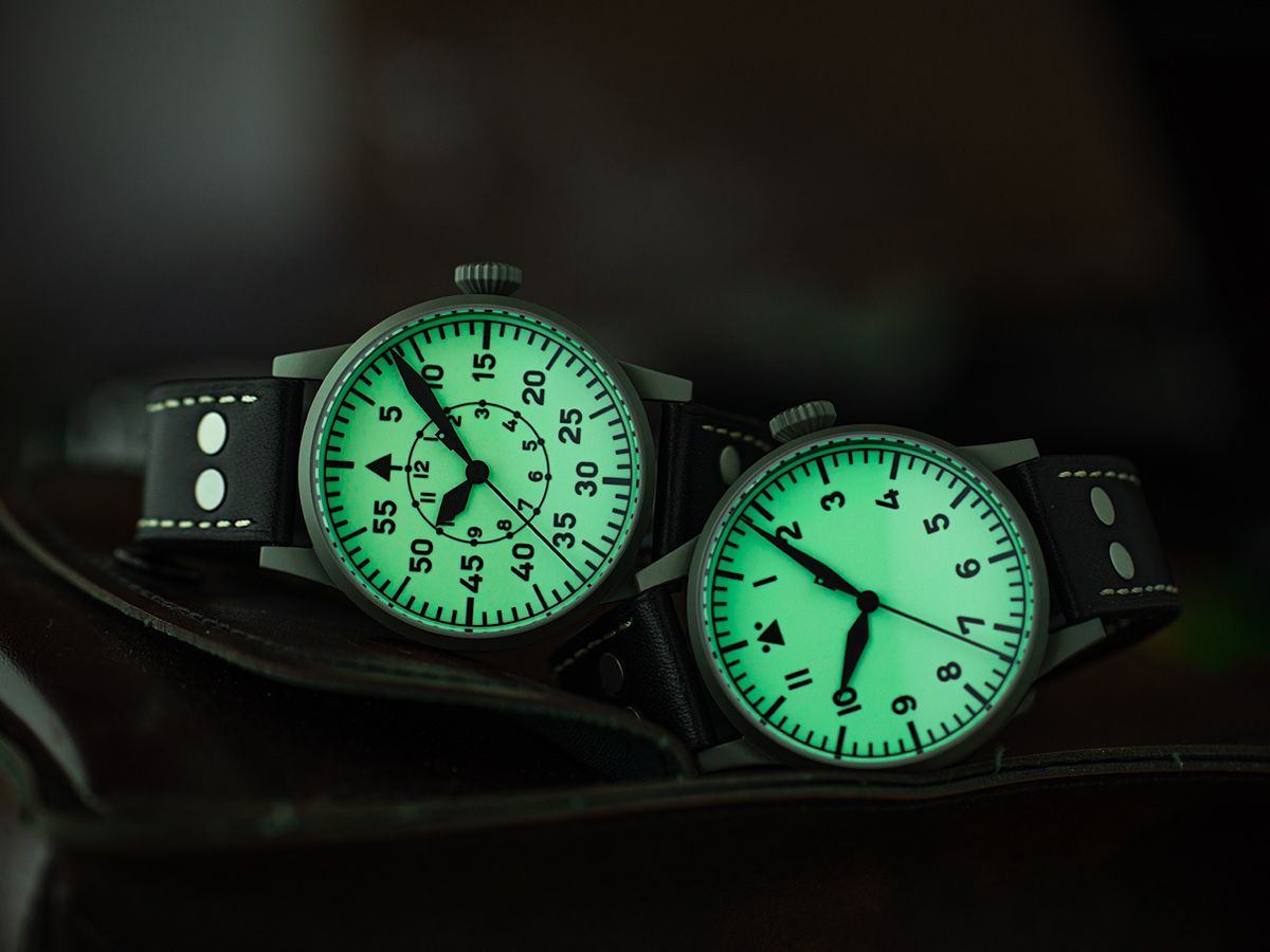 RELOJ LACO: PILOT WATCH ORIGINAL BLANCO