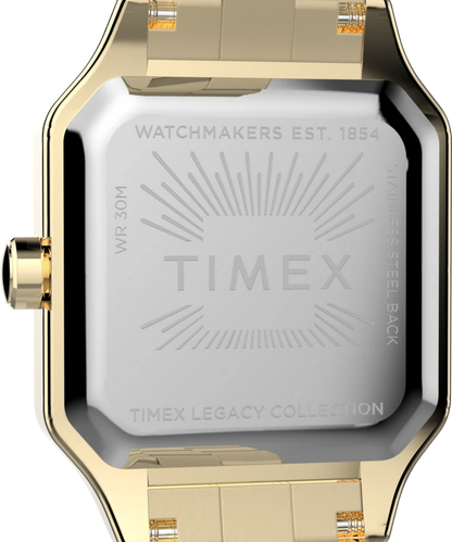Timex : Addison doré blanc 23 mm, vue de présentation