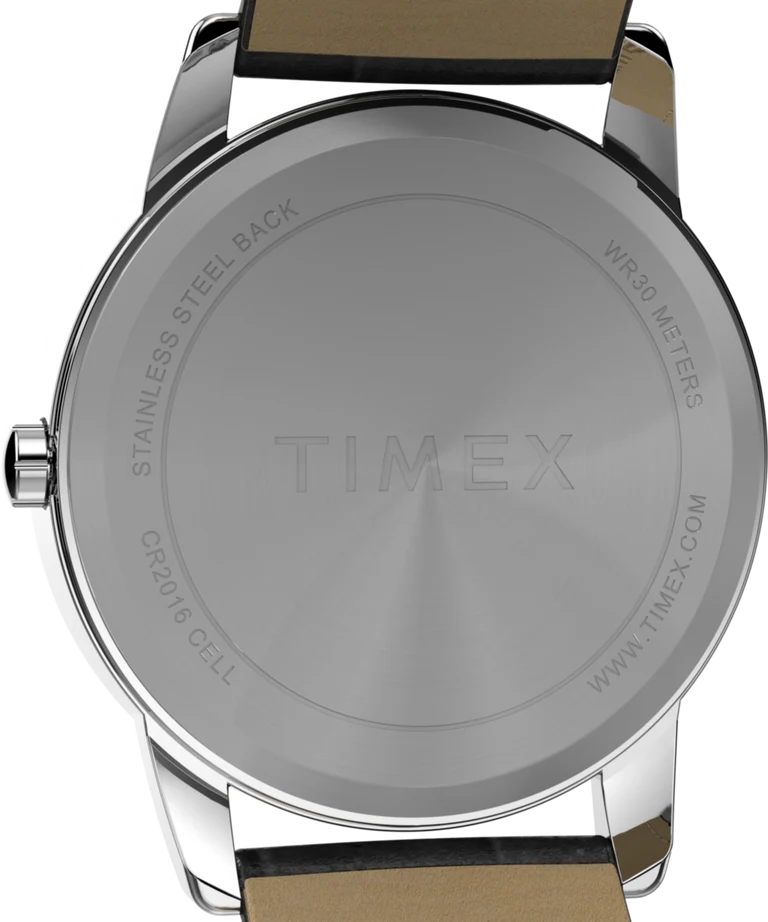 Timex : Easy Reader argenté blanc 35 mm, vue de présentation