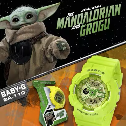 Montre G-Shock X Star Wars : BA-110YK-3AER-MAN