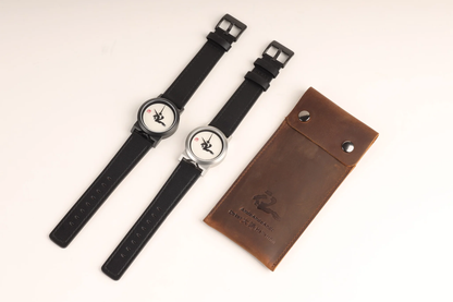 Montre AndoAndoAndo : A-2 Automatique x Oskar 大濤 Hellström Blanc