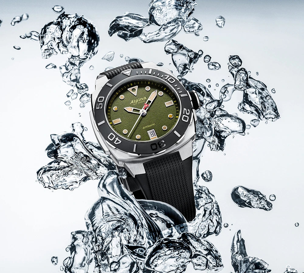 ALPINA : SEASTRONG DIVER VERT EXTREME AUTOMATIC