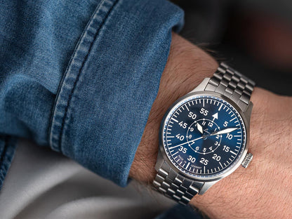MONTRE LACO : FLIEGER KARLSRUHE PRO AUTOMATIQUE BLEU