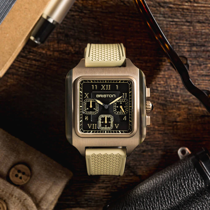RELOJ BRISTON: STREAMLINER KENNEDY CHRONO JUNGLE 261838.PKAM.TJ.19.FK