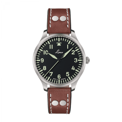 RELOJ LACO: RELOJES PILOTO BÁSICOS DE CUARZO GENF 2 NEGRO