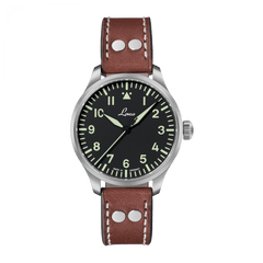 Montre Laco : Pilot Watches Basic Automatique Augsburg Noir