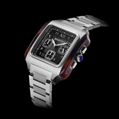 RELOJ BRISTON: STREAMLINER KENNEDY CHRONO NEGRO 251838.SA.T.1