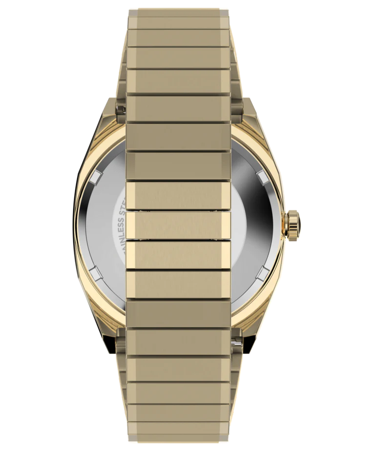 Timex : 1983 E Line automatique vert 34 mm, vue de présentation