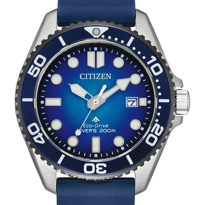 Montre Citizen : Promaster Marine Eco-Drive Diver Bleue BN0267-04L
