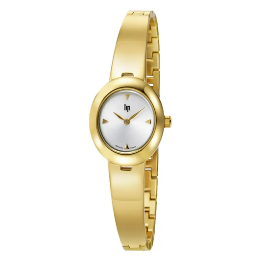 Montre LIP : Juliette Blanc & Or 671638