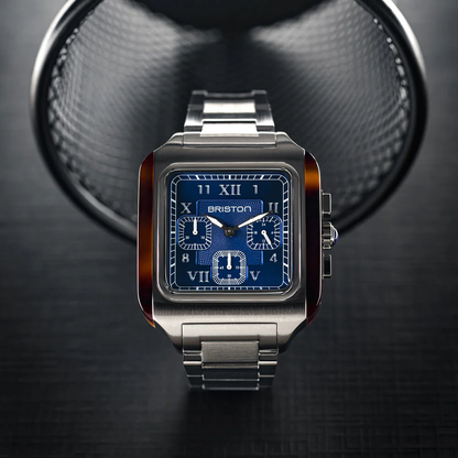 MONTRE BRISTON : STREAMLINER KENNEDY CHRONO BLEU 261838.SA.T.9