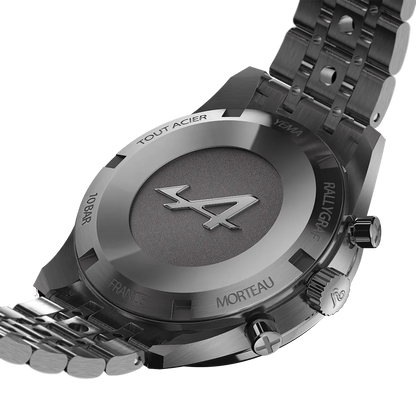 MONTRE YEMA : RALLYGRAF MECAQUARTZ ALPINE BLEU