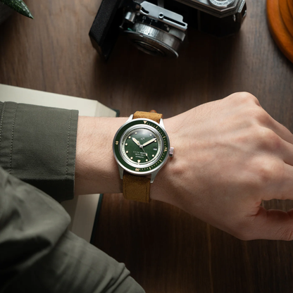 MONTRE AV86 : 1956 MARINE AUTOMATIQUE VERT