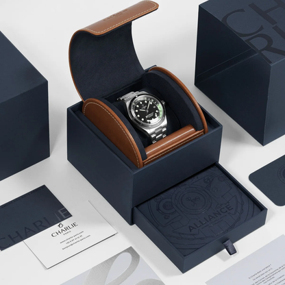 Montre Charlie Paris : Concordia GMT Automatique Noir