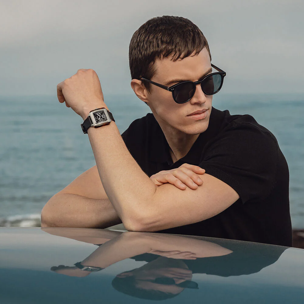 RELOJ BRISTON: STREAMLINER KENNEDY CHRONO NEGRO 251838.SA.T.1