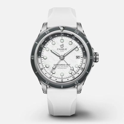 Montre Charlie Paris : Concordia GMT Automatique Toundra