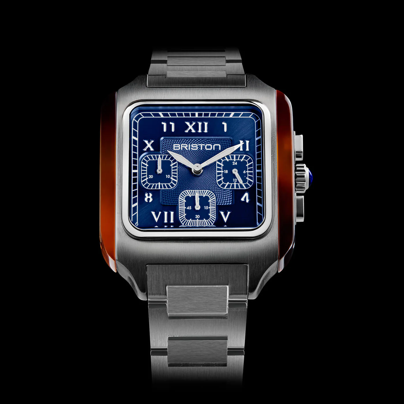 MONTRE BRISTON : STREAMLINER KENNEDY CHRONO BLEU 261838.SA.T.9