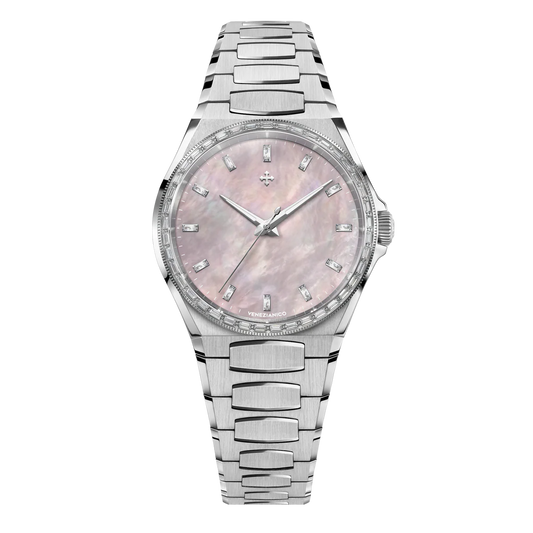 MONTRE VENEZIANICO : ARSENALE 37 MOISSANITE ROSE 6121513C