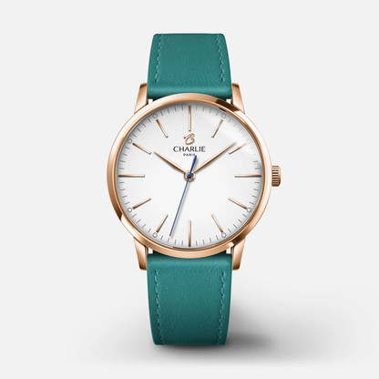 MONTRE CHARLIE PARIS : SULLY 35 QUARTZ OR ROSE