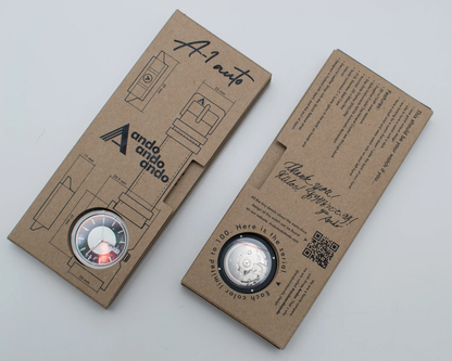Montre AndoAndoAndo : A-1 Automatique Donut Noir