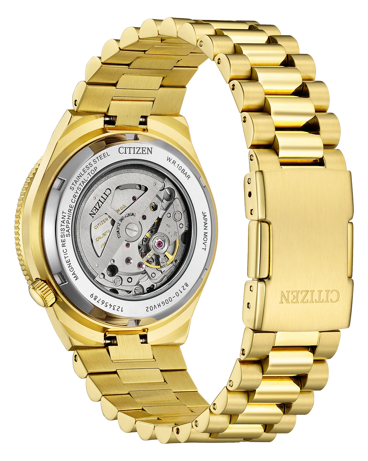 MONTRE CITIZEN : TSUYOSA SHORE VERT & OR NJ0232-53X