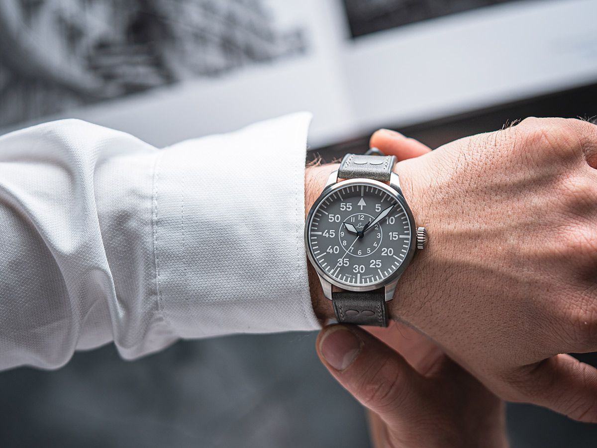 RELOJ LACO: PILOT WATCHES BASIC AUTOMÁTICO AACHEN GRIS
