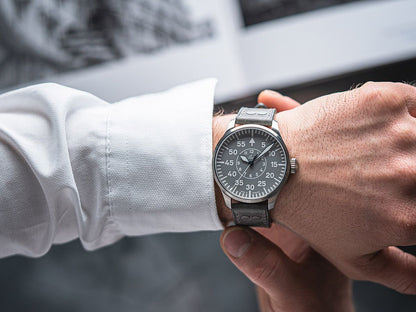RELOJ LACO: PILOT WATCHES BASIC AUTOMÁTICO AACHEN GRIS